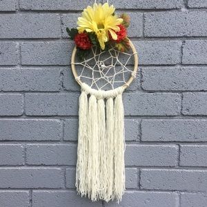 Dreamcatcher floral handmade